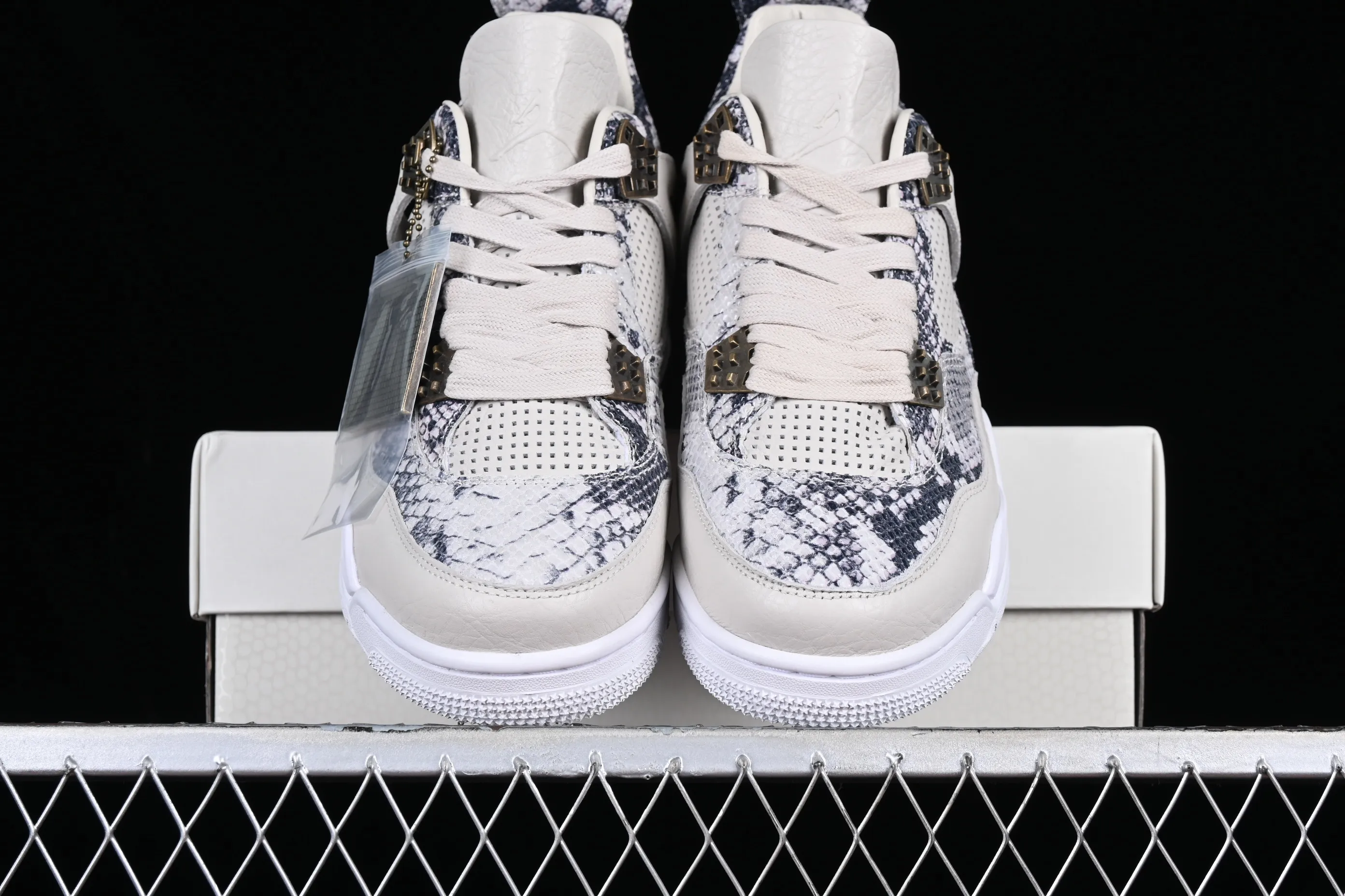 All categories Air Jordan Jordan series basketball shoes Air Jordan 4 Air Jordan 4 Premium "Snakeskin" AJ4 Joe 4 python pattern 819139-030